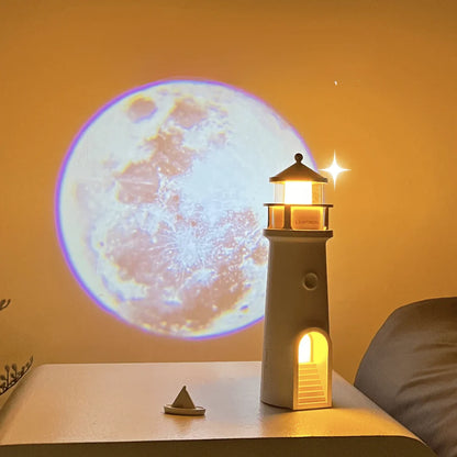 Moon Lamp™ - Lighthouse Night