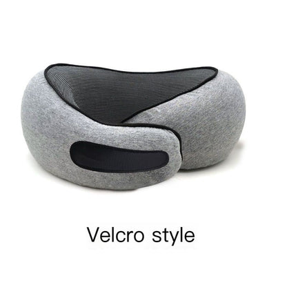 Memory foam pillow storage-shaped pillow aircraft travel pillow nap cervical neck pillow travel portable pillow
