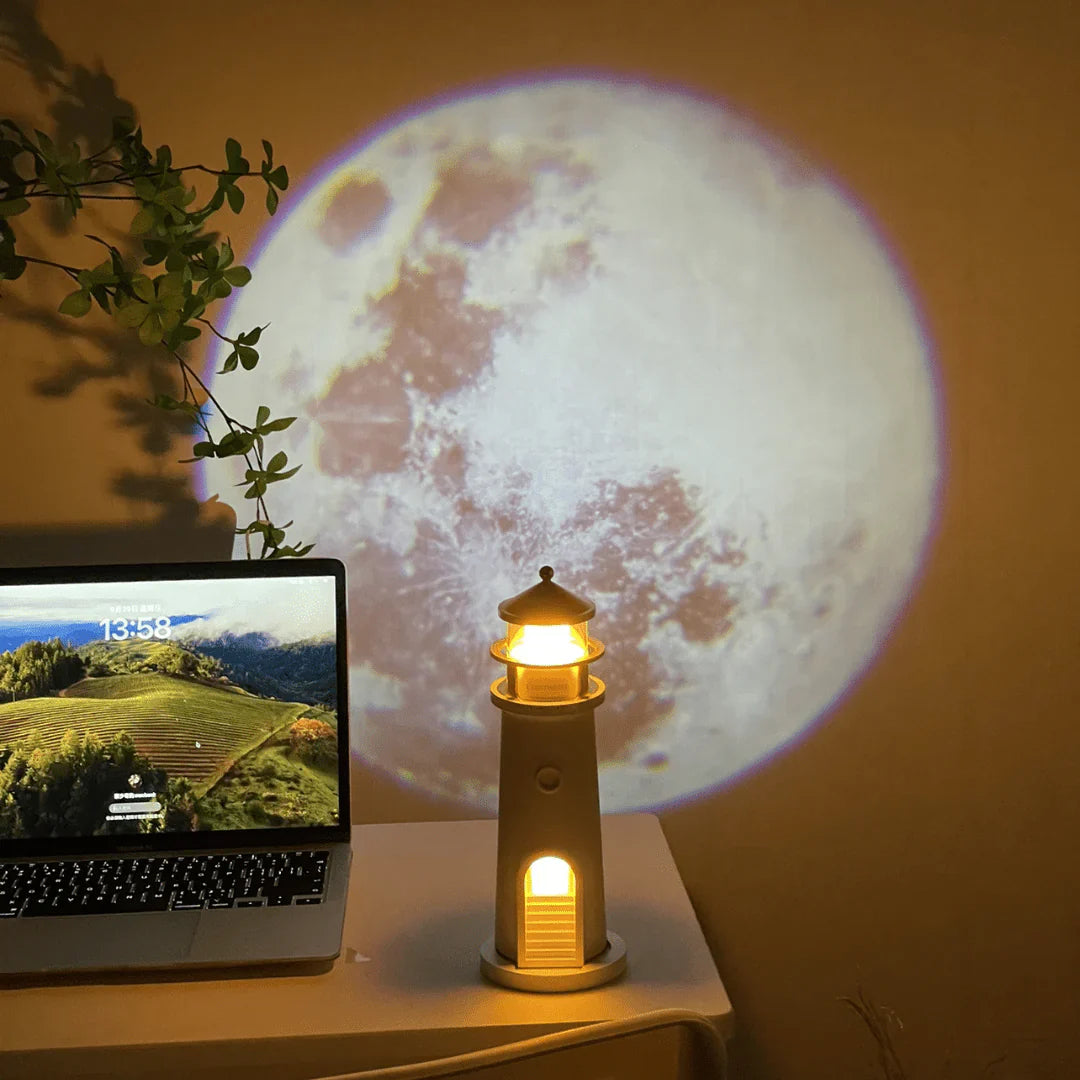 Moon Lamp™ - Lighthouse Night