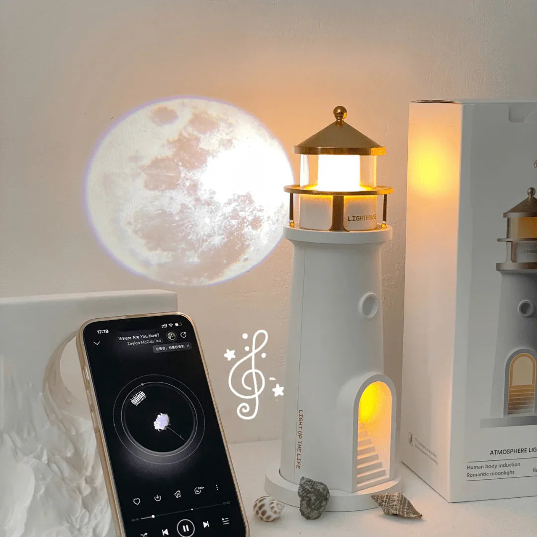 Moon Lamp™ - Lighthouse Night