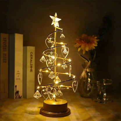 Albero di cristallo LED personalizzabile | La mia famiglia - Promozione fino al 50% di sconto + spedizione gratuita